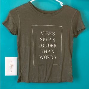 American Eagle Crop Top